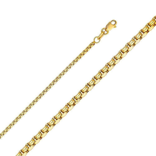 1.8mm Round Box & Flat Square Franco Chain