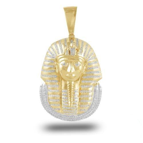 10KY 2.00CTW DIAMOND PHAROAH PENDANT - Johnny Dang & Co