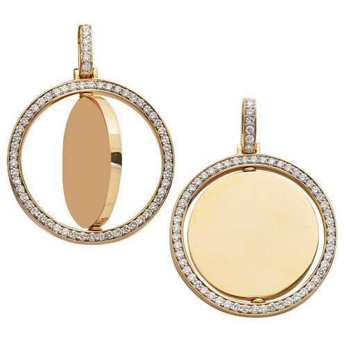 10KY 1.85CTW DIAMOND ROTATING 2-SIDED MEMORY - Johnny Dang & Co