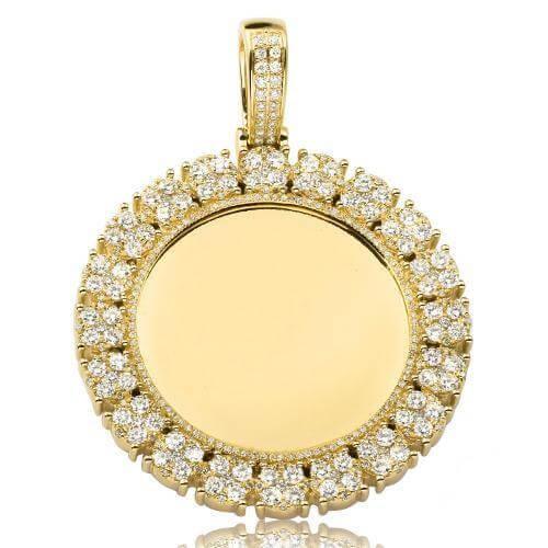 14KY 3.10CTW DIAMOND MEMORY PENDANT - Johnny Dang & Co