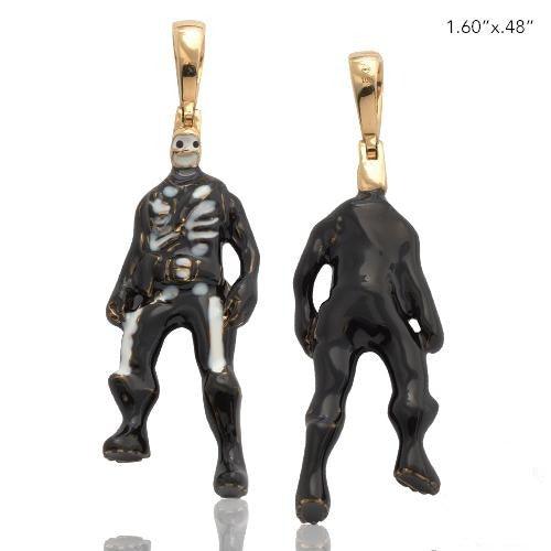 10KY ENAMEL FORTNITE CHARACTER PENDANT - Johnny Dang & Co