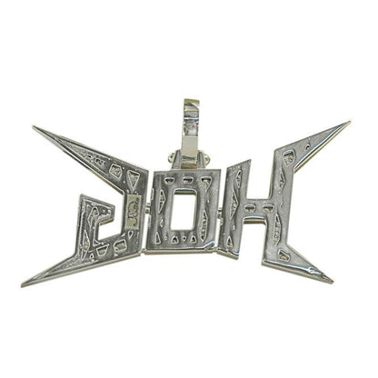 CUSTOM DIAMOND HOG LOGO PENDANT - Johnny Dang & Co