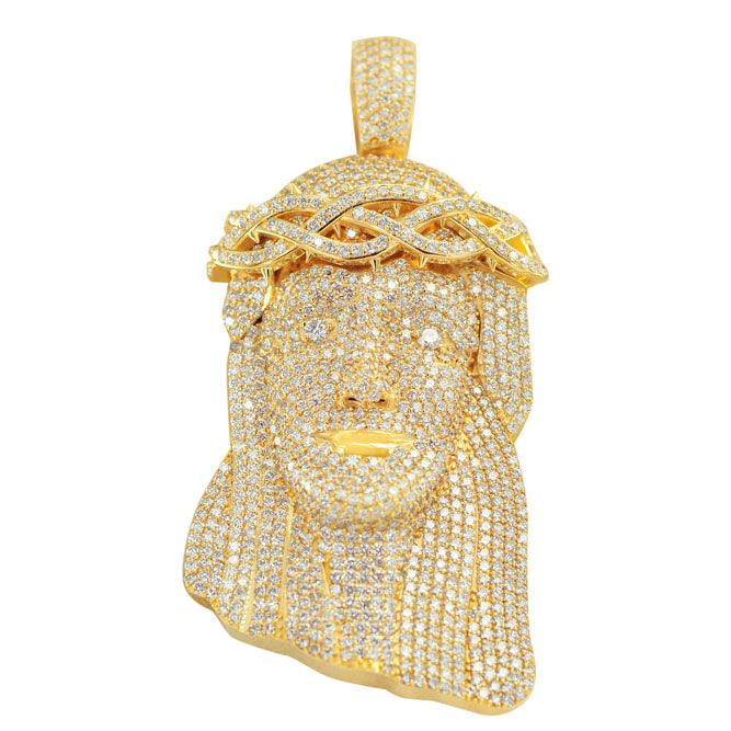 CUSTOM JESUS FACE PENDANT - Johnny Dang & Co