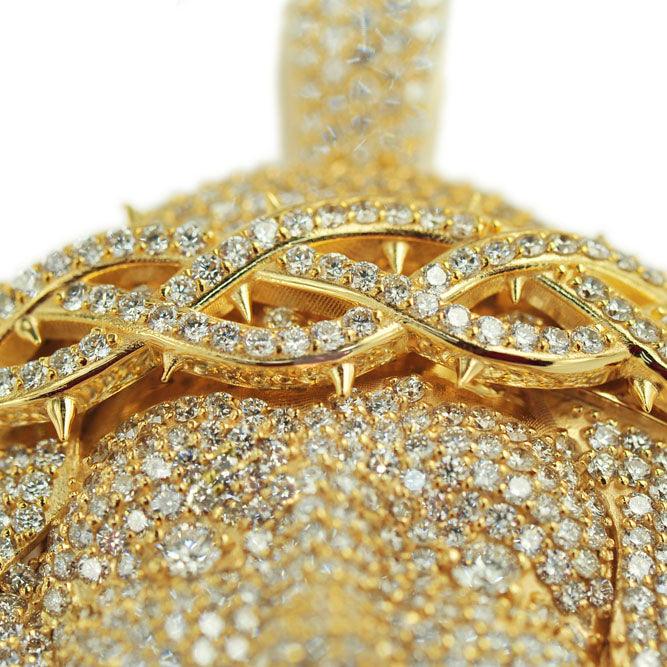 CUSTOM JESUS FACE PENDANT - Johnny Dang & Co