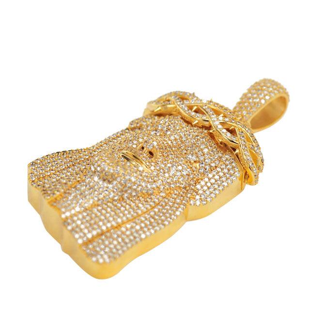 CUSTOM JESUS FACE PENDANT - Johnny Dang & Co