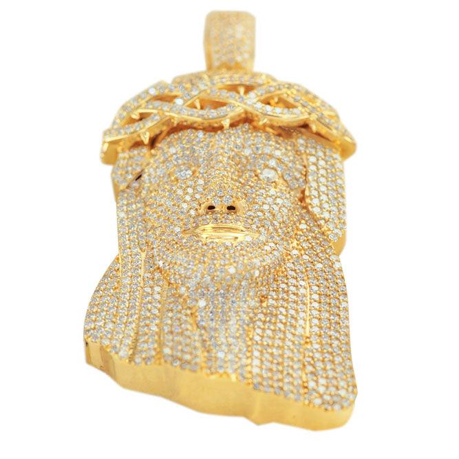CUSTOM JESUS FACE PENDANT - Johnny Dang & Co