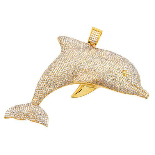 YOUNG DOLPHS CUSTOM DIAMOND PENDANT - Johnny Dang & Co