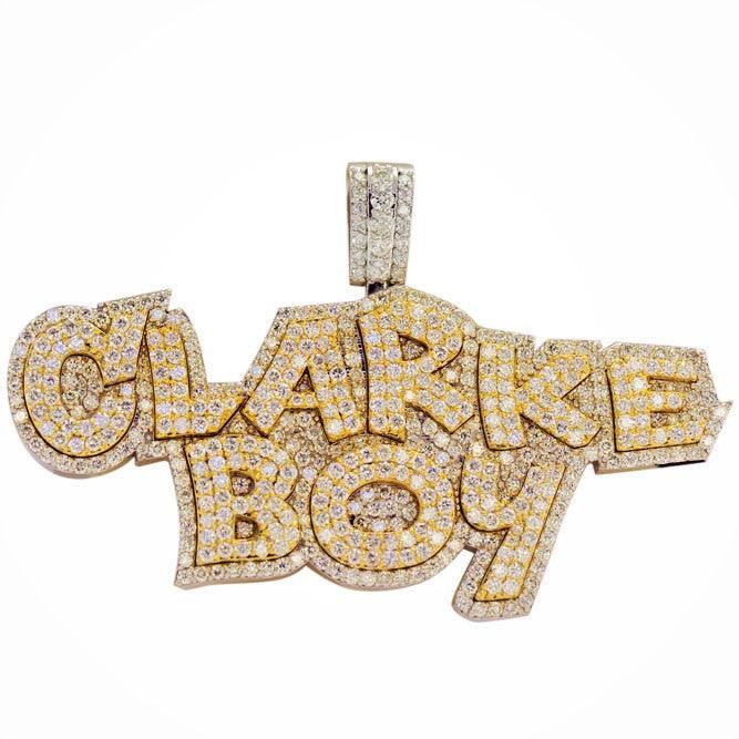 CUSTOM CLARKE BOY PENDANT [CJ16383] - Johnny Dang & Co