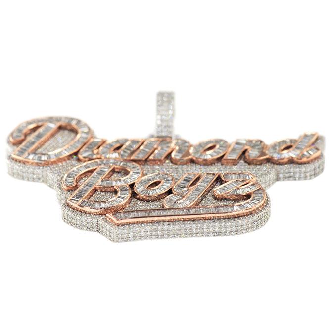 CUSTOM DIAMOND BOYZ PENDANT - Johnny Dang & Co