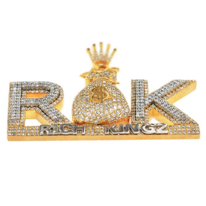 CUSTOM DIAMOND RICK KINGZ PENDANT - Johnny Dang & Co