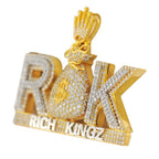 CUSTOM DIAMOND RICK KINGZ PENDANT - Johnny Dang & Co