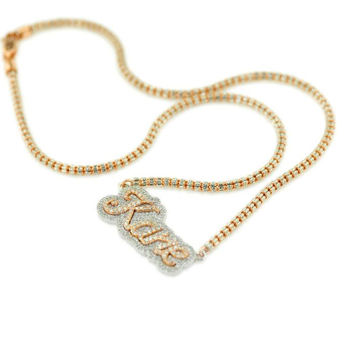 CUSTOM 4 LETTER PENDANT - Johnny Dang & Co