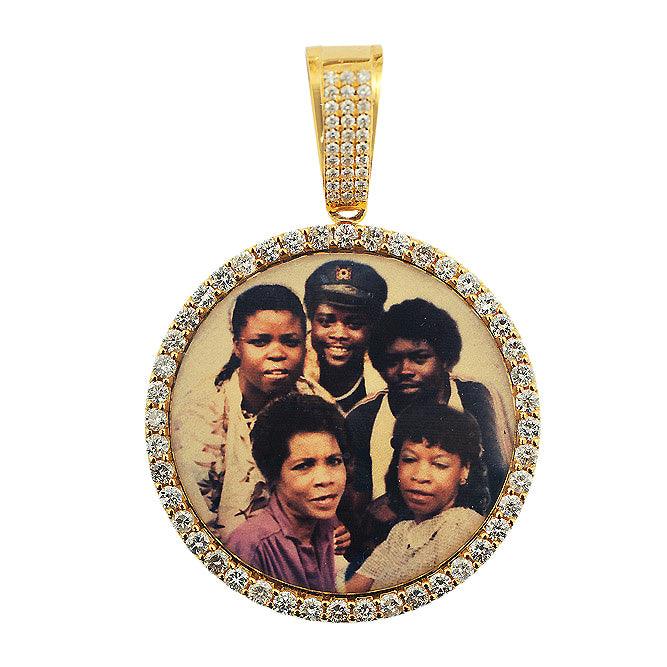 CP173110-2 CUSTOM DIAMOND BEZEL COLOR MEMORY PICTURE - Johnny Dang & Co