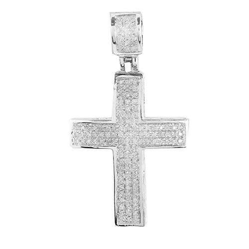 10KW 0.30CTW DIAMOND CROSS - Johnny Dang & Co