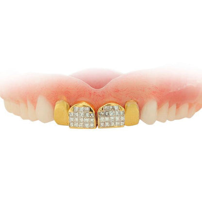 JDTK-DTG1 - FOUR INDIVIDUAL TEETH DENTURE GRILL - Johnny Dang & Co