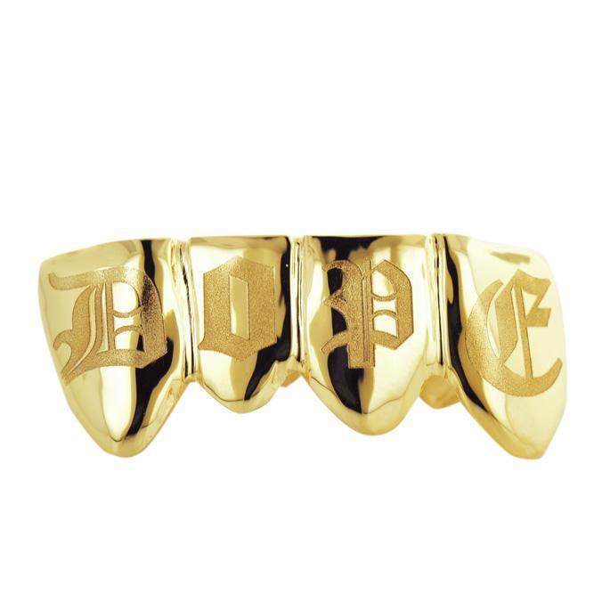 ENG0011 - 4 Engraved Teeth - Johnny Dang & Co