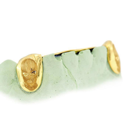 ENGRAVED TEETH WITH BACK BAR - Johnny Dang & Co