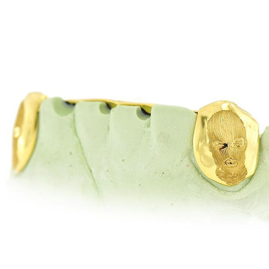 ENGRAVED TEETH WITH BACK BAR - Johnny Dang & Co