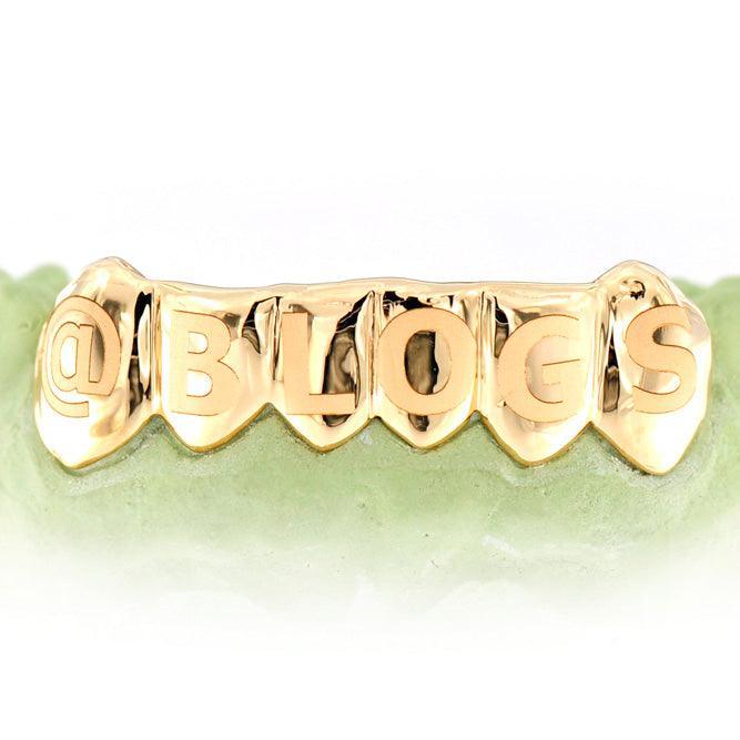 JDTK-ENG153012-1 6 Custom Engraved Teeth - Johnny Dang & Co