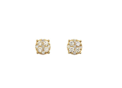 0.74CT Diamond Earrings - Johnny Dang & Co