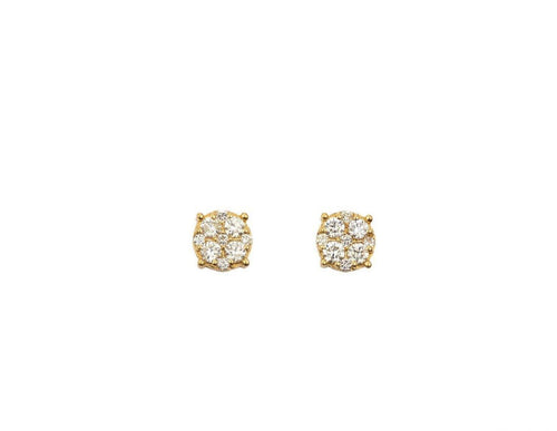 0.52CT Diamond Earrings - Johnny Dang & Co