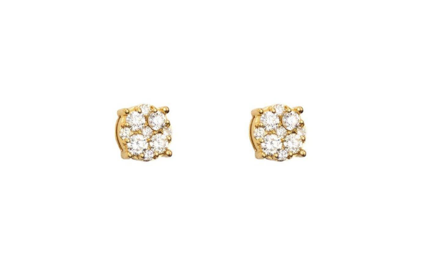 0.74CT Diamond Earrings - Johnny Dang & Co