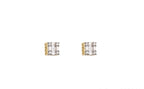0.52 Diamond Square Earrings - Johnny Dang & Co