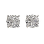 1.02CT Diamond Earrings - Johnny Dang & Co