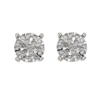 1.02CT Diamond Earrings - Johnny Dang & Co