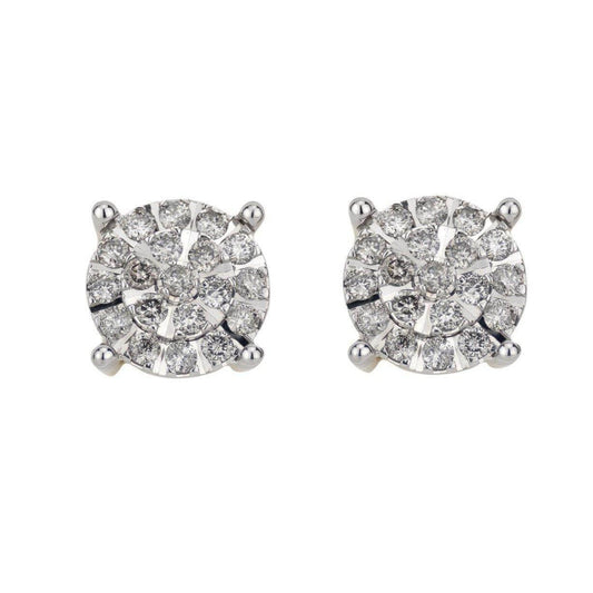 1.02CT Diamond Earrings - Johnny Dang & Co