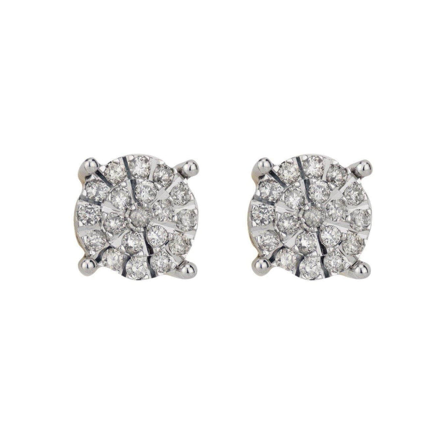 1.02CT Diamond Earrings - Johnny Dang & Co