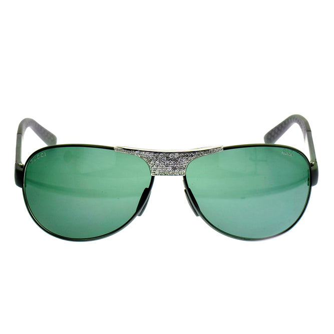 CJTK-16327 Custom Diamond Centerpiece for designer Sunglasses