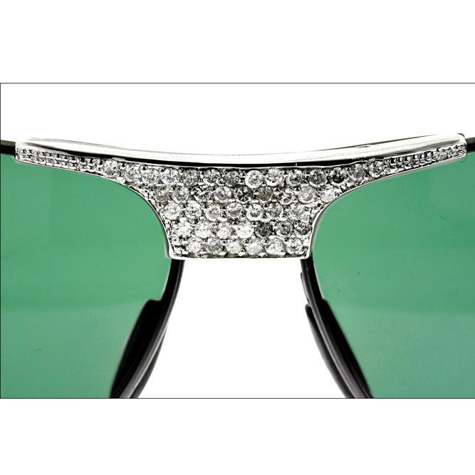 CJTK-16327 Custom Diamond Centerpiece for designer Sunglasses - Johnny Dang & Co