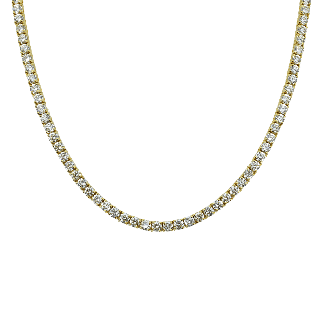 3.3mm Yellow Tennis Chain - Johnny Dang & Co