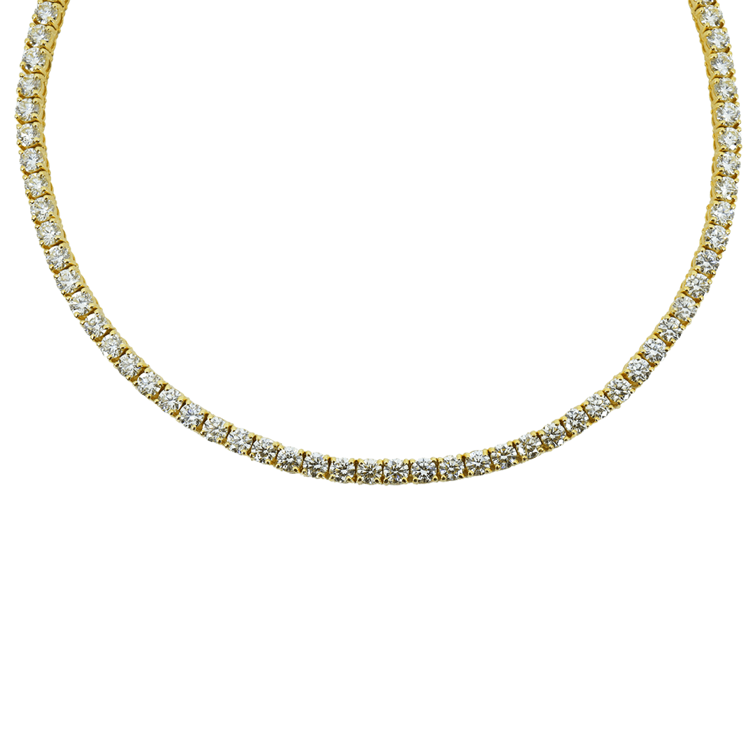 4.5mm Yellow Tennis Chain - Johnny Dang & Co