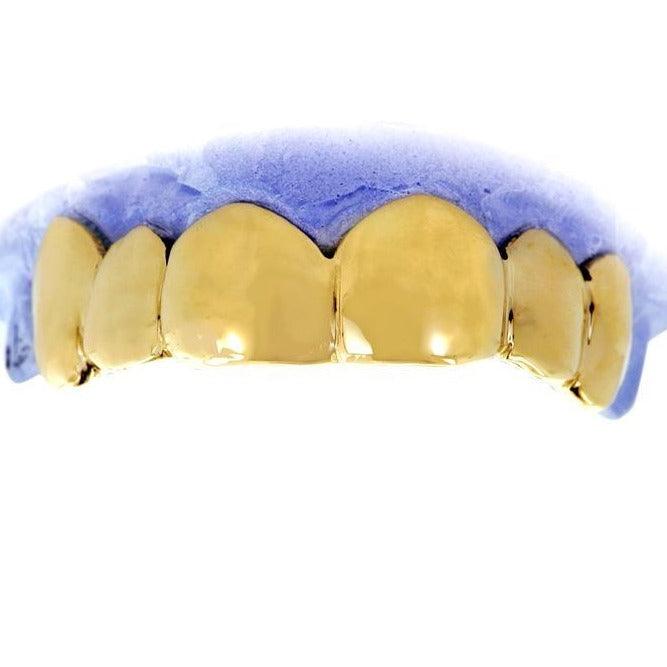 JDTK-- JDG43- 6 Piece " Built up" Gold Grill - Johnny Dang & Co