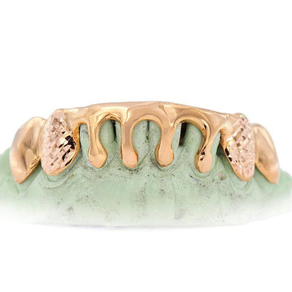 8 Piece Dripping Gold Grill - JDG53-C - Johnny Dang & Co