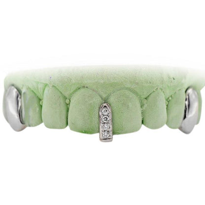 JDG61A TWO SOLID WITH BACK BAR AND DIAMOND GAP FILLER - Johnny Dang & Co