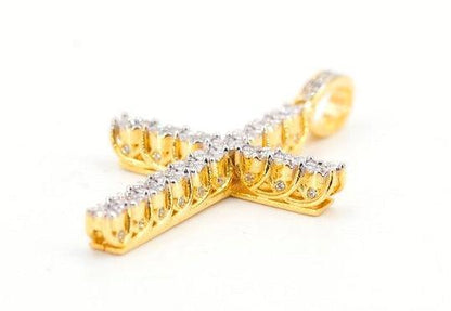 JDTK-P11211728-FD--Custom Diamond Cross Pendant - Johnny Dang & Co