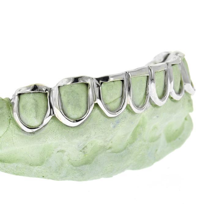 8 Solid Open Face Grill - S151808-1 - Johnny Dang & Co