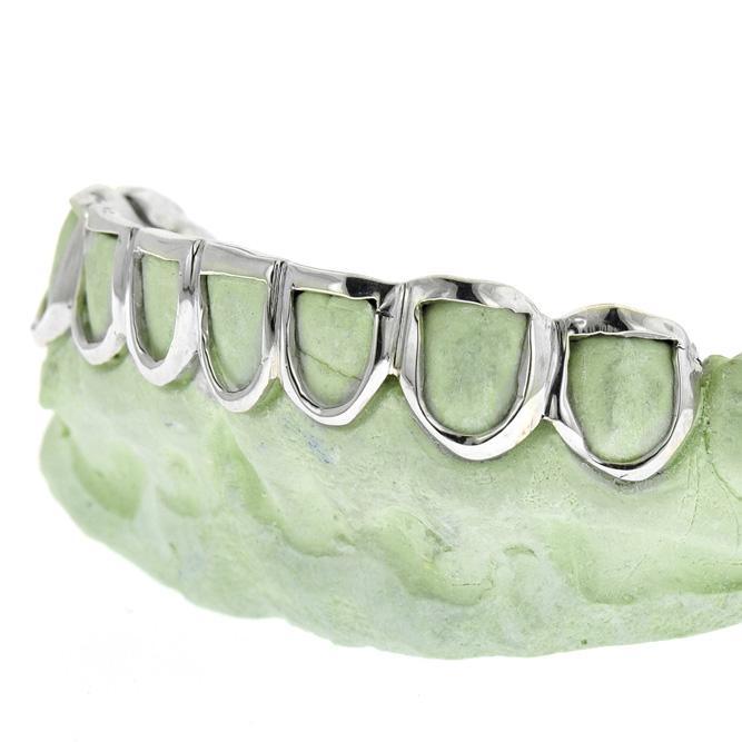 8 Solid Open Face Grill - S151808-1 - Johnny Dang & Co