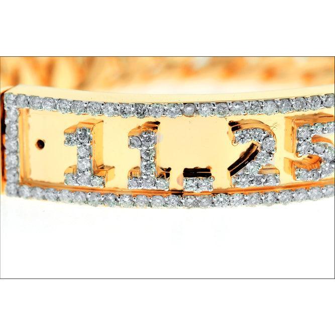 JDTK-B152608- CUBAN LINK DIAMOND NAME PLATE BRACELET - Johnny Dang & Co