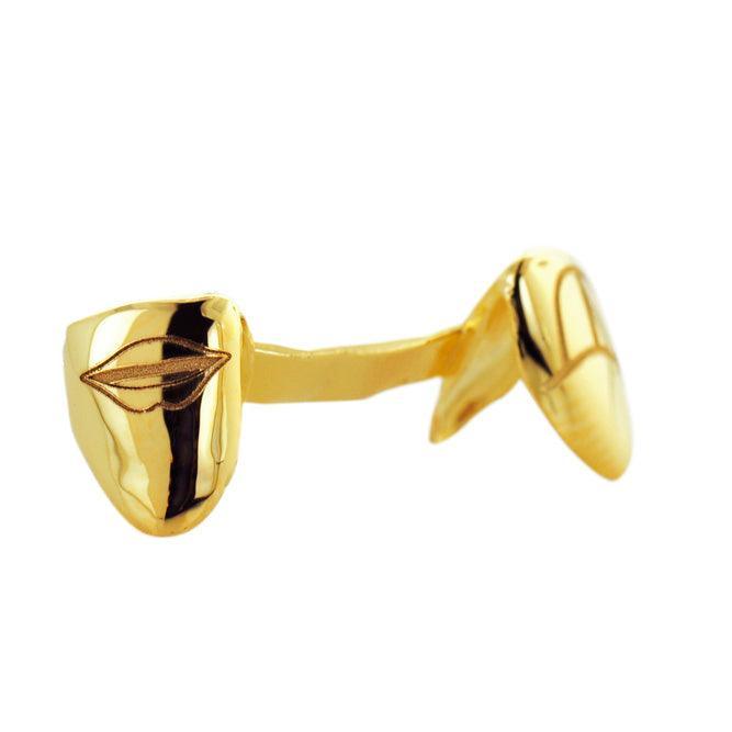 JDTK-ENG008-2 Engraved Teeth with short bar - Johnny Dang & Co