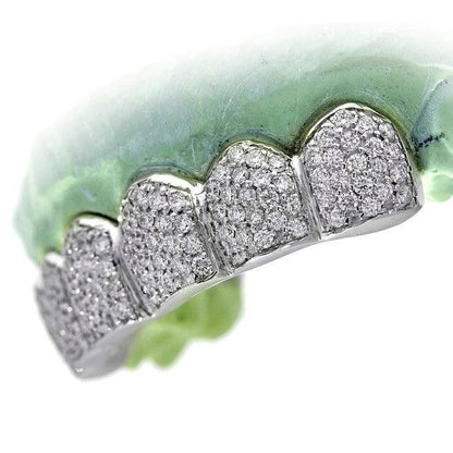 JDTK-S150809-1 6 PIECE HAND PRONG SET DIAMOND GRILL AKA HONEYCOMB SETTING - Johnny Dang & Co