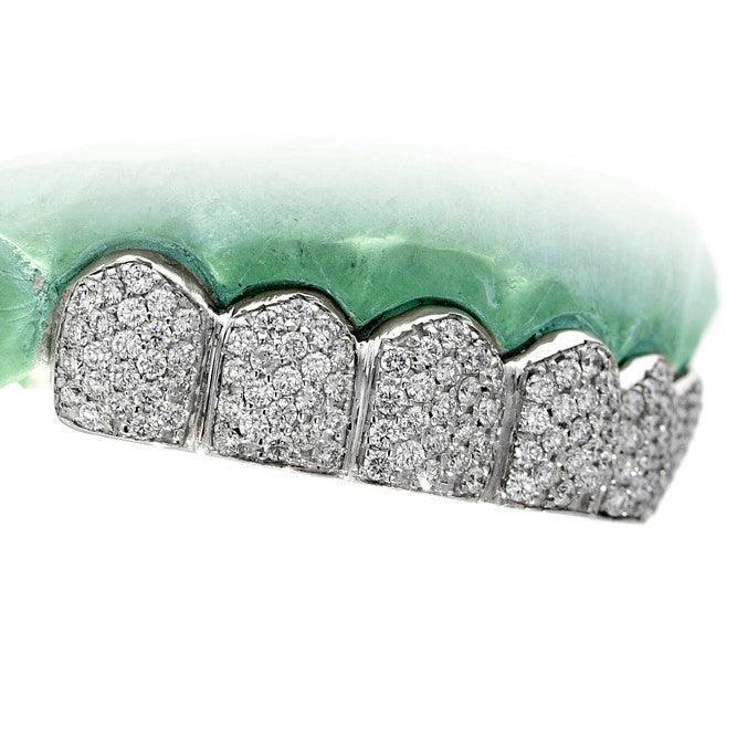 JDTK-S150809-1 6 PIECE HAND PRONG SET DIAMOND GRILL AKA HONEYCOMB SETTING - Johnny Dang & Co