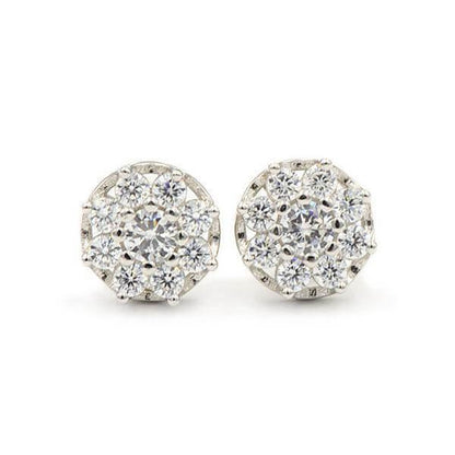 CZ SILVER EARRINGS - Johnny Dang & Co