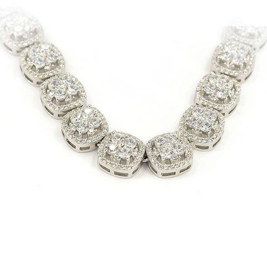 JDB1009 - CZ Silver Chain - Johnny Dang & Co