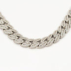 JDB1007 - 12MM CZ Silver Chain - Johnny Dang & Co