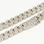 JDB1007 - 12MM CZ Silver Chain - Johnny Dang & Co