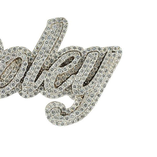 CJ3471 - Custom Diamond Dooley Pendant - Johnny Dang & Co